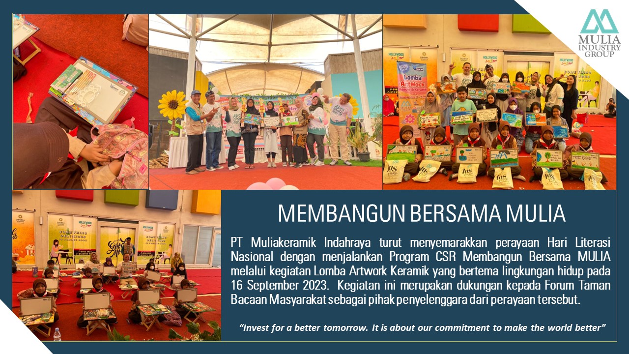 Membangun Bersama MULIA Lomba Artwork Keramik